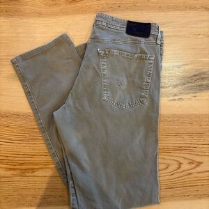 Men's AG tan pants 34x34 jeans